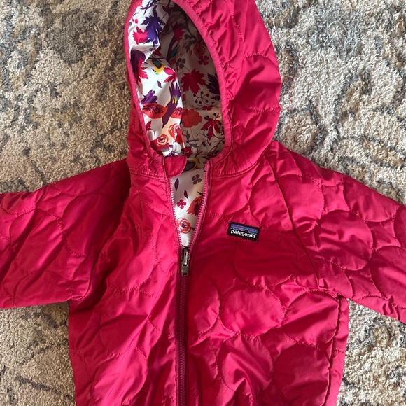 Reversible Patagonia toddler girls coat 4t - Picture 1 of 2